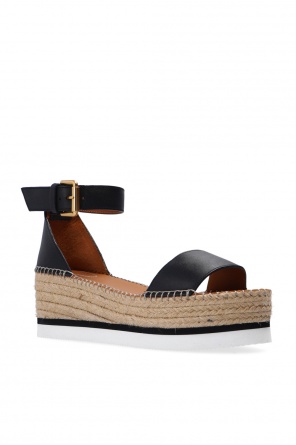 See by chloe black on sale espadrilles